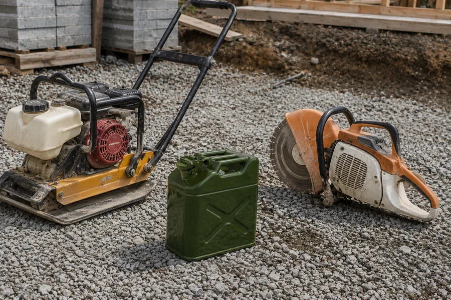 10L NATO Steel Can in use: Small plant