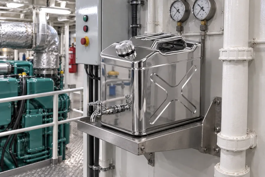 20L Stainless Dispensing Can with Tap in use: Brewing & distilling