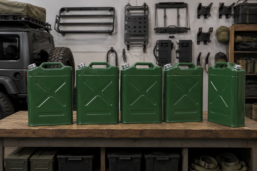 25L & 30L NATO Can in use: Expedition outfitters