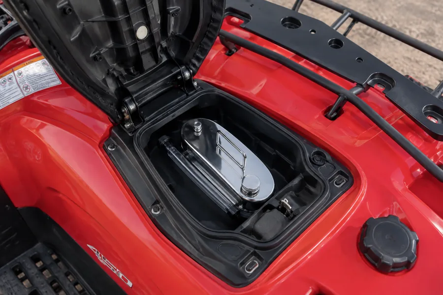 3L Mini Horizontal Can in use: ATV & powersports