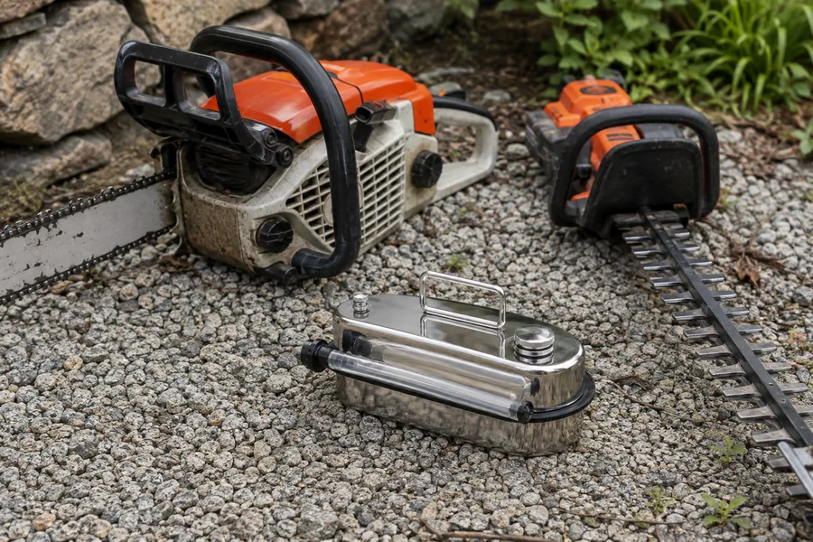 3L Mini Horizontal Can in use: Small plant
