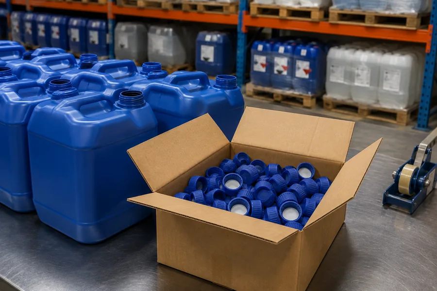 Caps, Closures & Gaskets in use: Chemical distribution