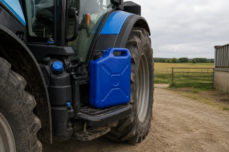 DEF Can — Diesel Exhaust Fluid in use: Agriculture