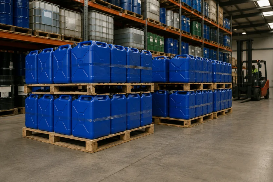 DEF Can — Diesel Exhaust Fluid in use: Fuel distribution