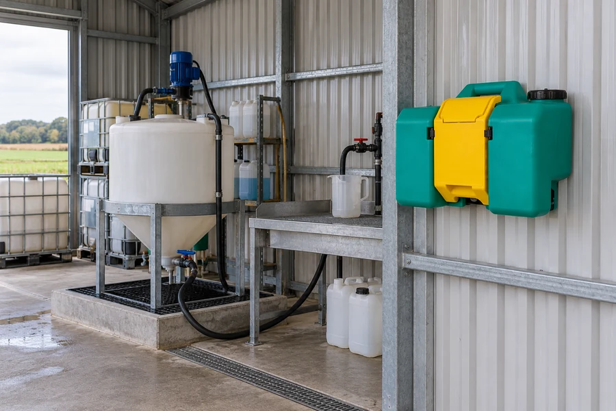 Emergency Eyewash & Safety Showers in use: Agriculture & agrochemicals