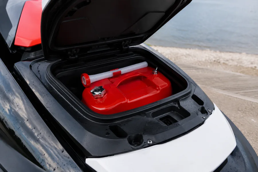 Horizontal Galvanised Can — 5L / 10L / 20L in use: Marine & jet ski
