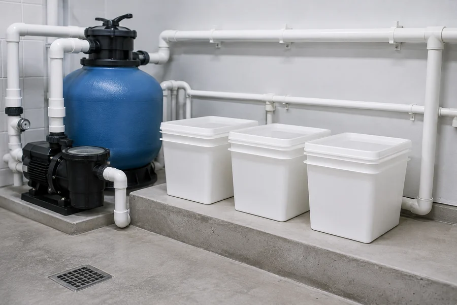 Rectangular & Square PP Bucket, 3.7L to 32L in use: Pool & spa chemicals