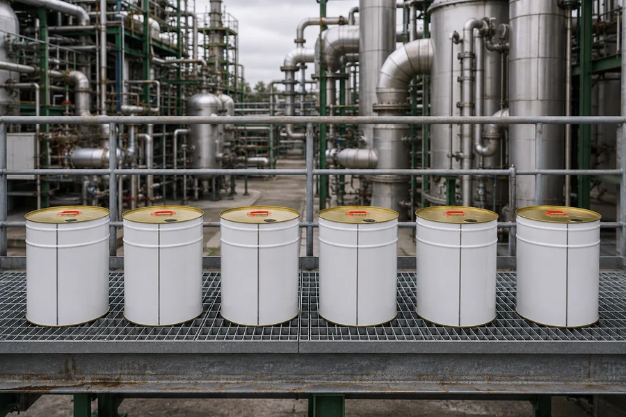 Round Metal Bucket, 5L to 25L in use: Industrial chemicals