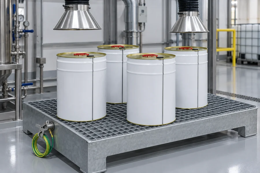 Round Metal Bucket, 5L to 25L in use: Solvents & thinners