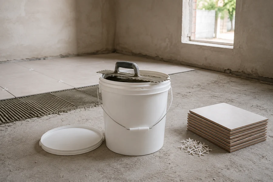 Round PP Bucket, 2.5L to 20L in use: Adhesives & sealants