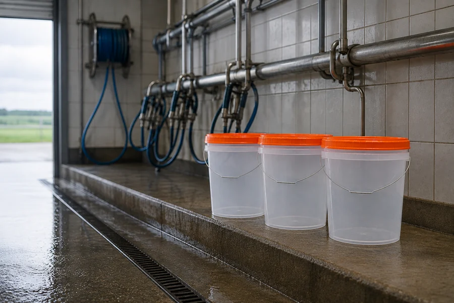 Regional & Specialty PP Buckets in use: Agriculture