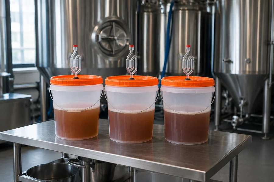 Regional & Specialty PP Buckets in use: Brewing & fermentation