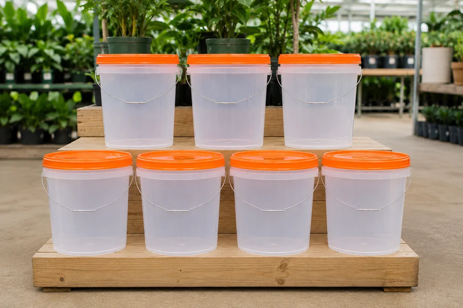 Regional & Specialty PP Buckets in use: Retail private label