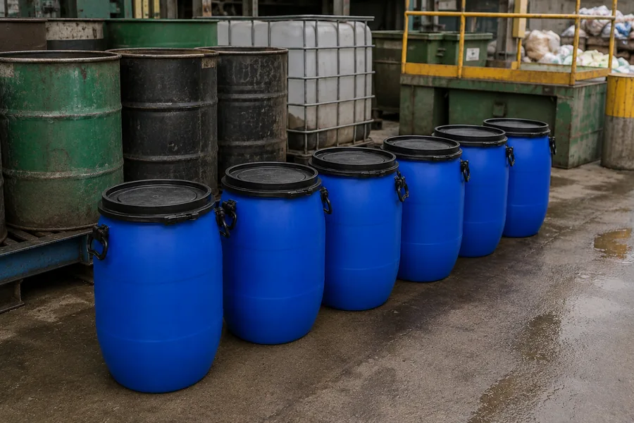 Wide-Mouth HDPE Jerrycan — UN 3H2 pattern in use: Waste & recovery
