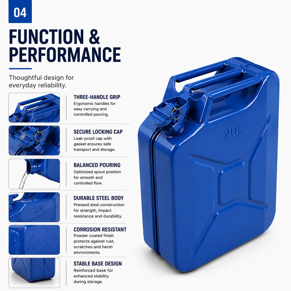 20L NATO Steel Water Can — view 5