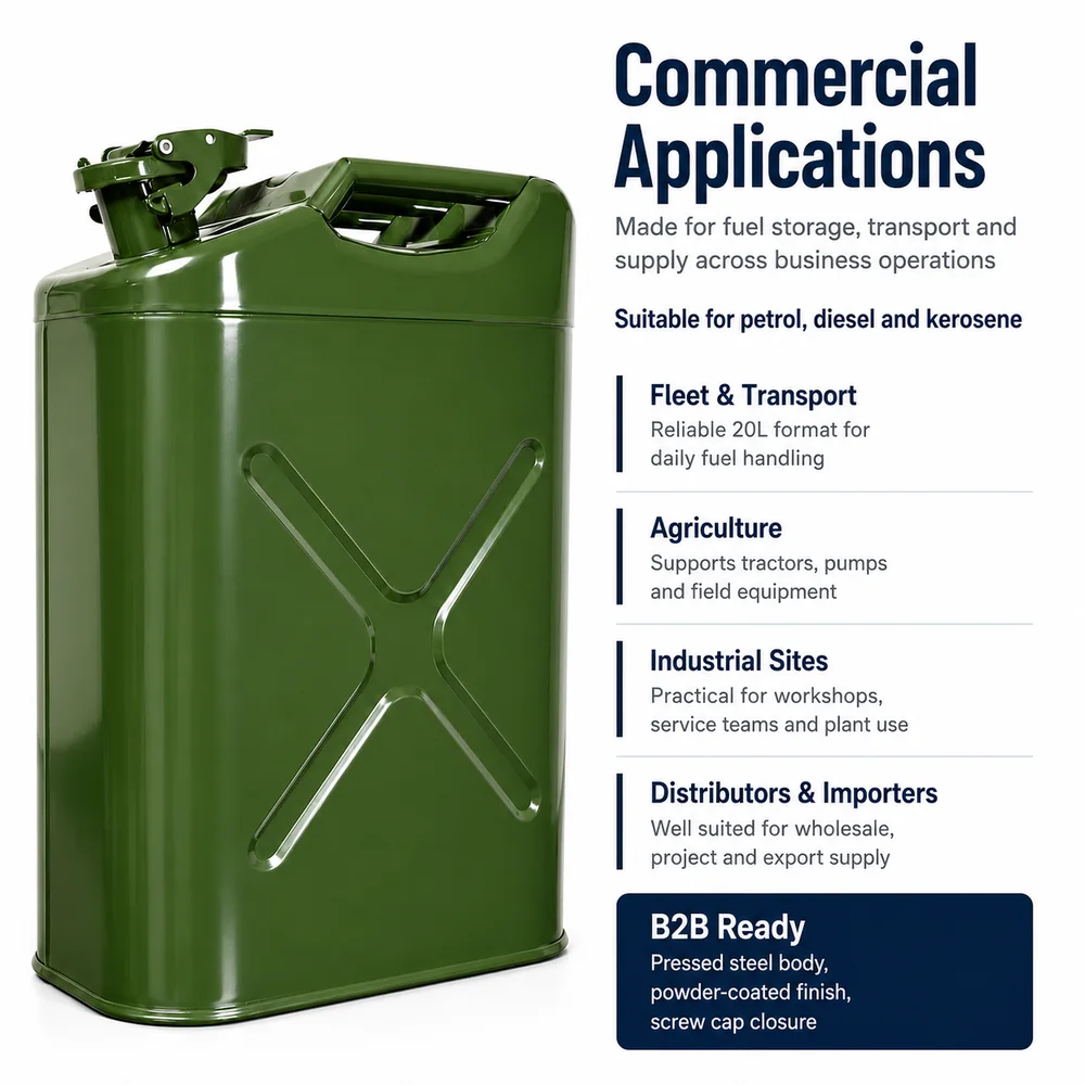 20L Upright Steel Fuel Tank — view 6