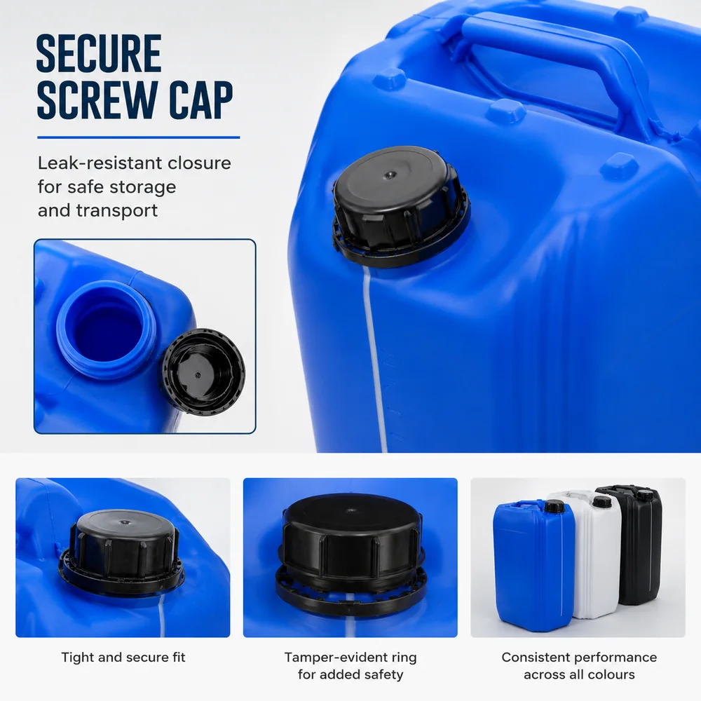 25L Stackable Plastic Jerrycan — view 5