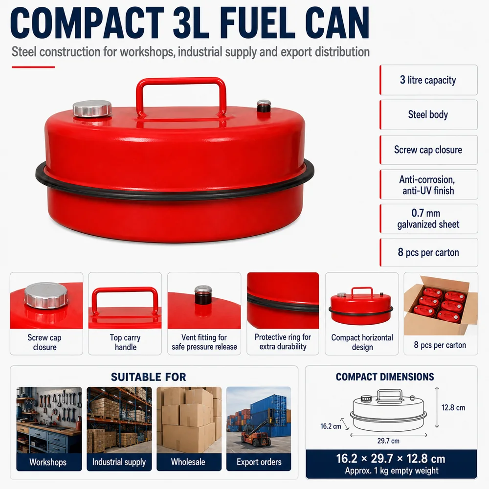 3L Compact Fuel Can — view 7