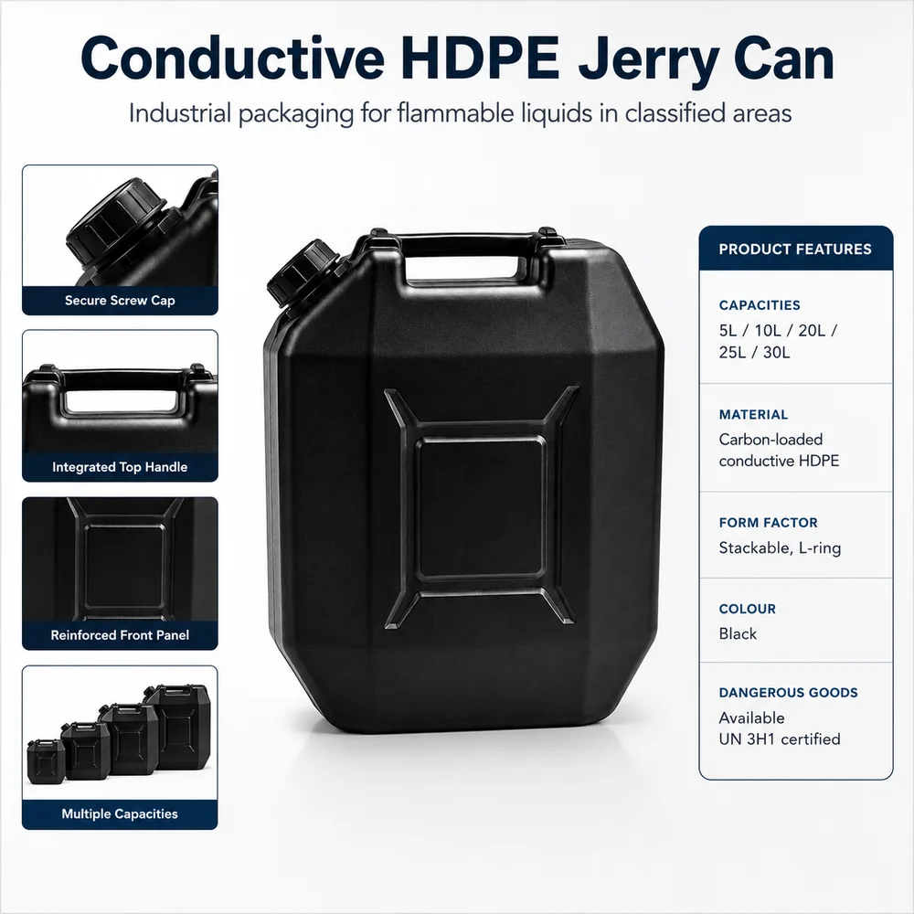 Antistatic HDPE Jerrycan — view 2