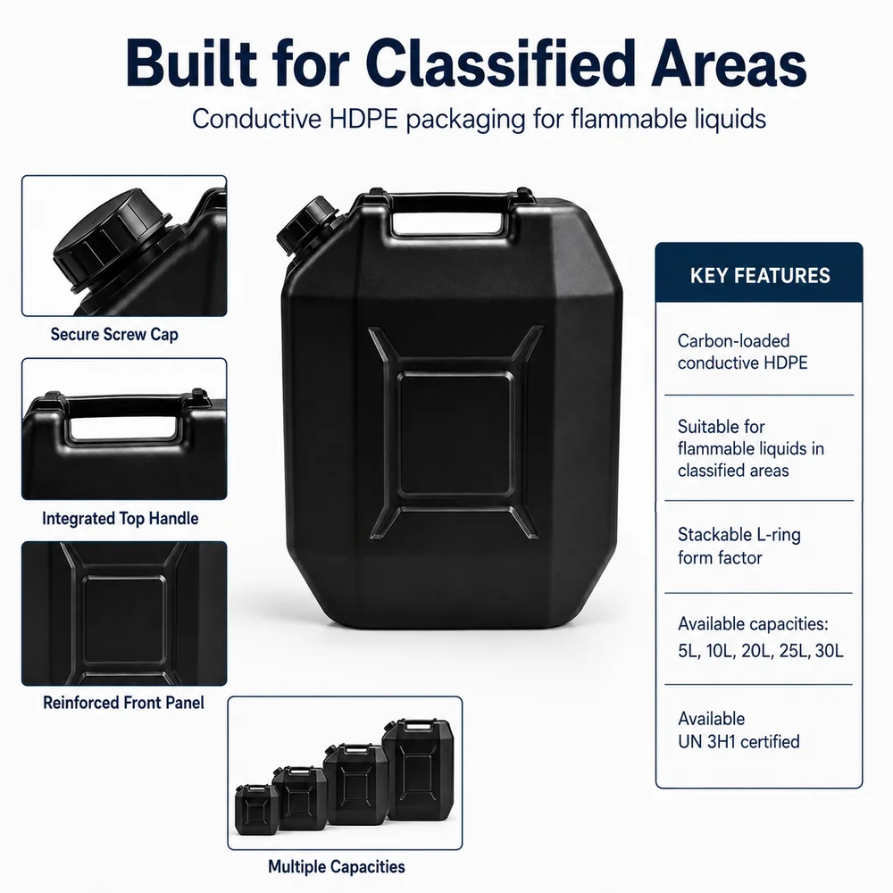 Antistatic HDPE Jerrycan — view 3