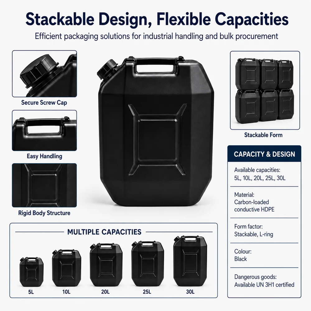 Antistatic HDPE Jerrycan — view 4