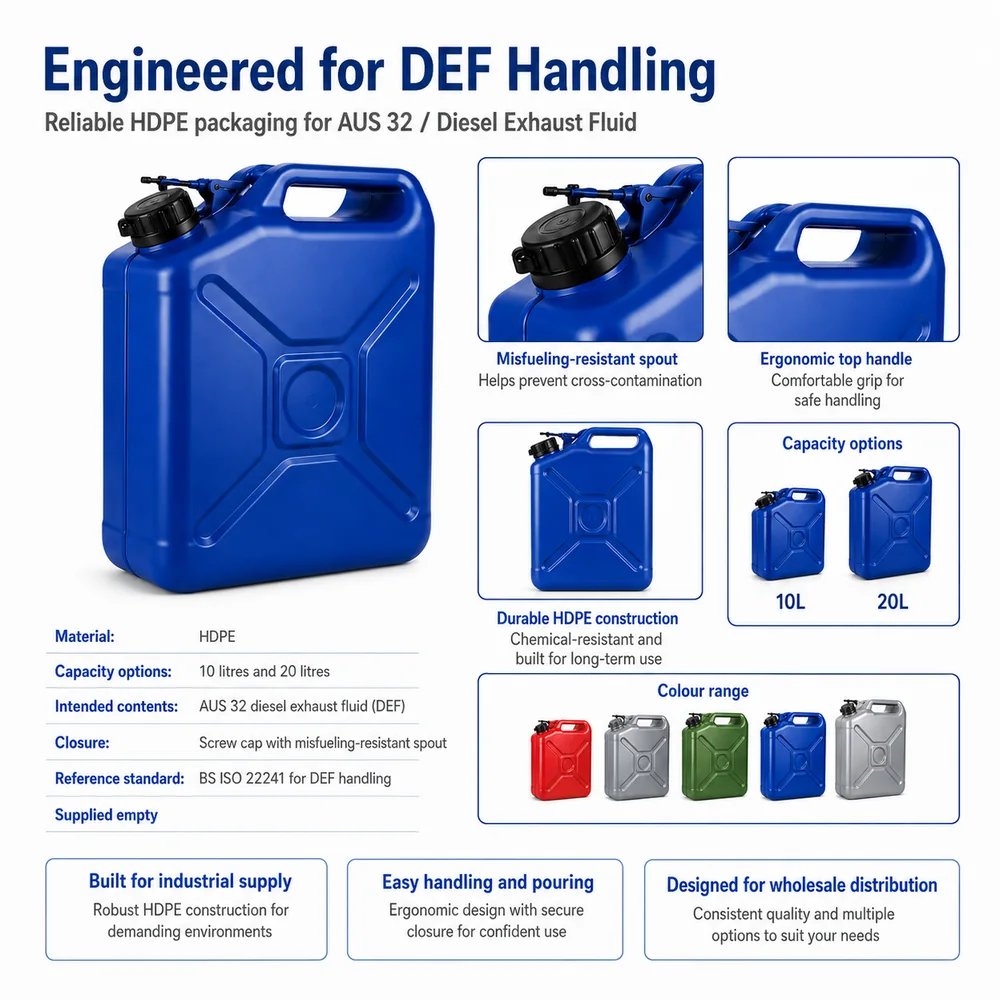 DEF Can — Diesel Exhaust Fluid — view 5