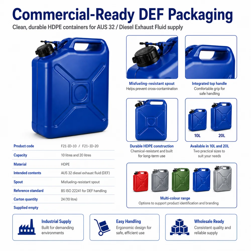 DEF Can — Diesel Exhaust Fluid — view 6