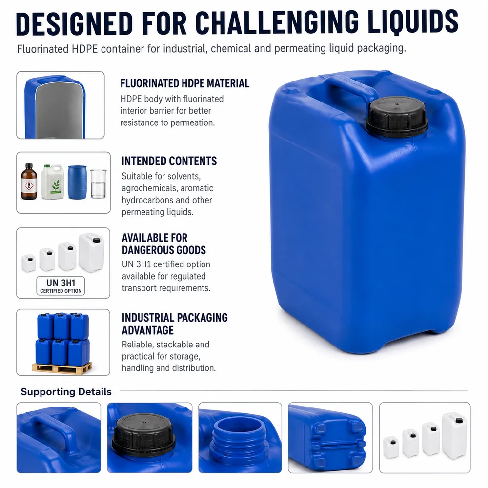 Fluorinated HDPE Jerrycan — view 5