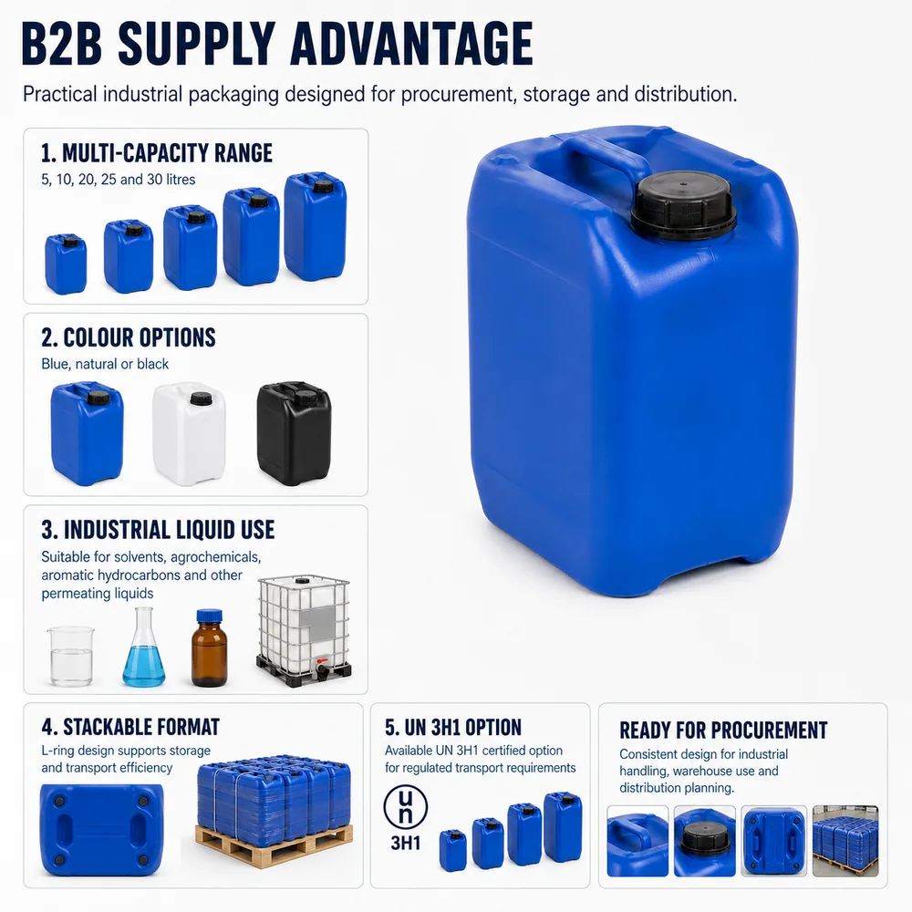 Fluorinated HDPE Jerrycan — view 10