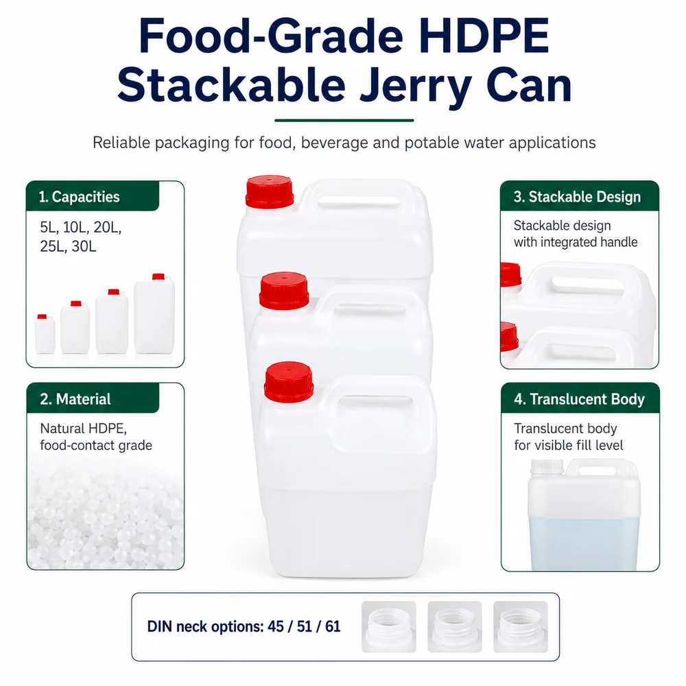 Food-Grade HDPE Jerrycan — view 4
