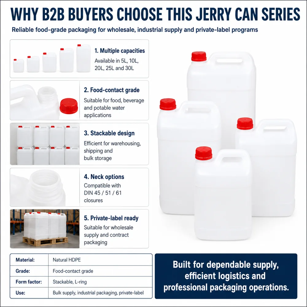 Food-Grade HDPE Jerrycan — view 17