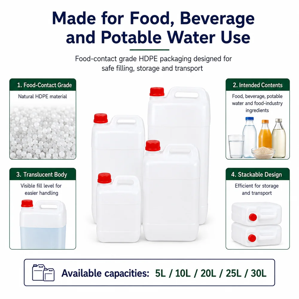 Food-Grade HDPE Jerrycan — view 6