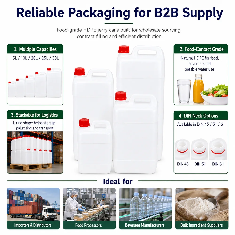 Food-Grade HDPE Jerrycan — view 10