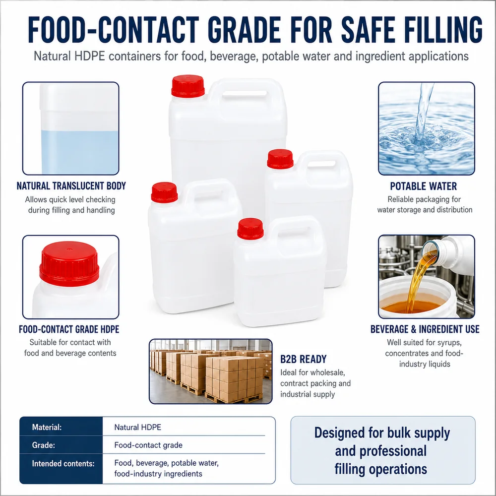 Food-Grade HDPE Jerrycan — view 11