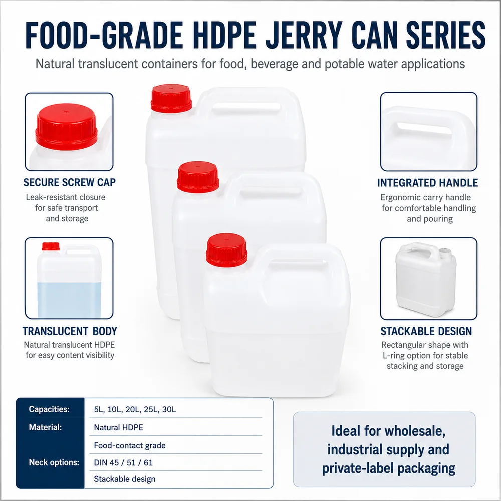 Food-Grade HDPE Jerrycan — view 12