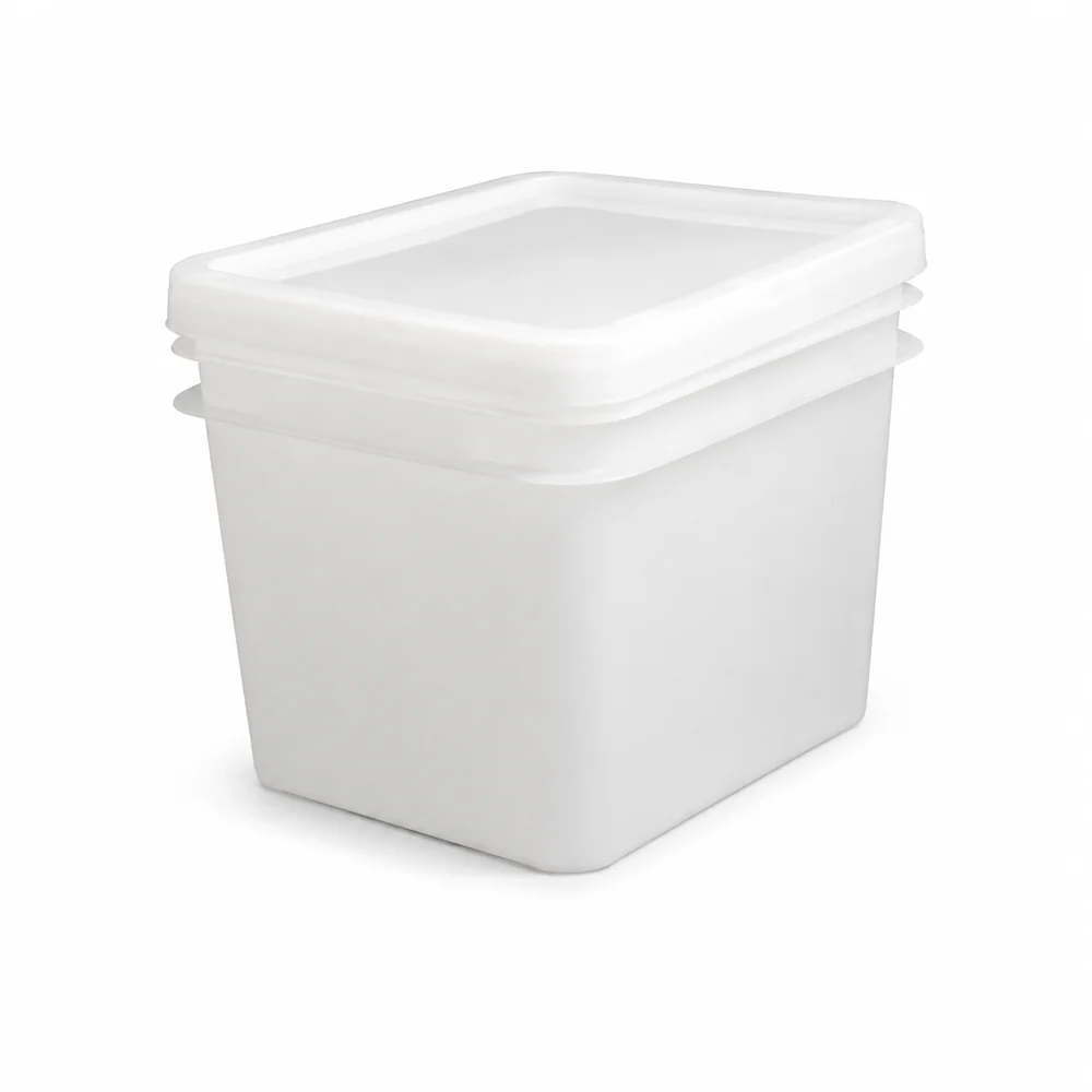 Rectangular & Square PP Bucket, 3.7L to 32L