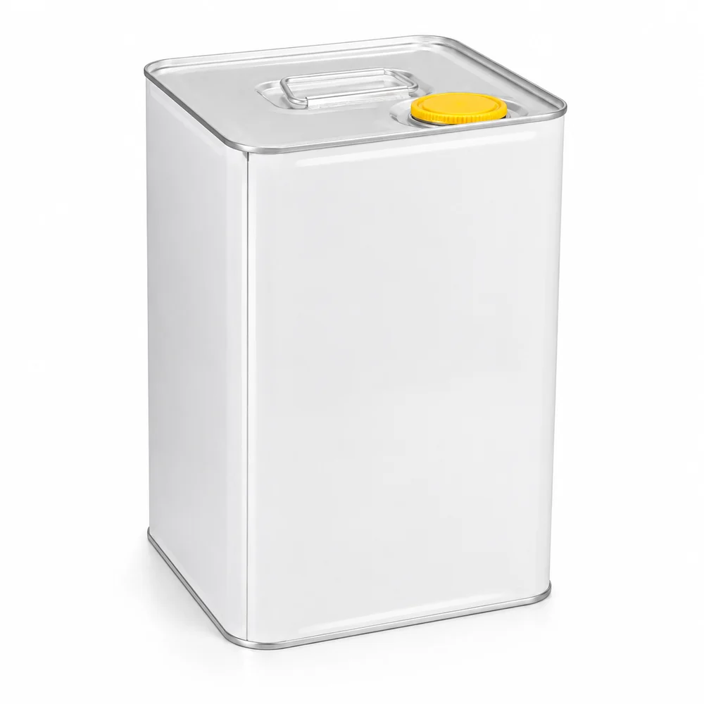 Square Metal Tin Can & Bucket, 250ml to 25L — view 4
