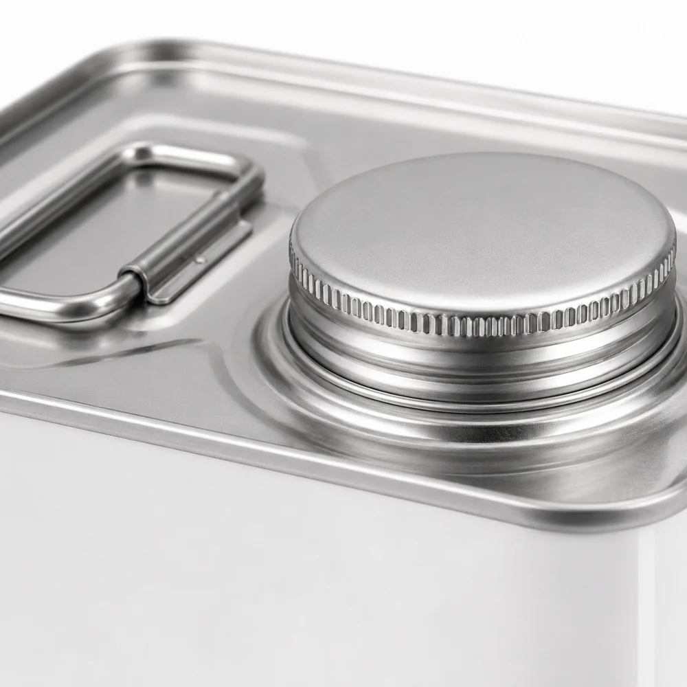 Square Metal Tin Can & Bucket, 250ml to 25L — view 6