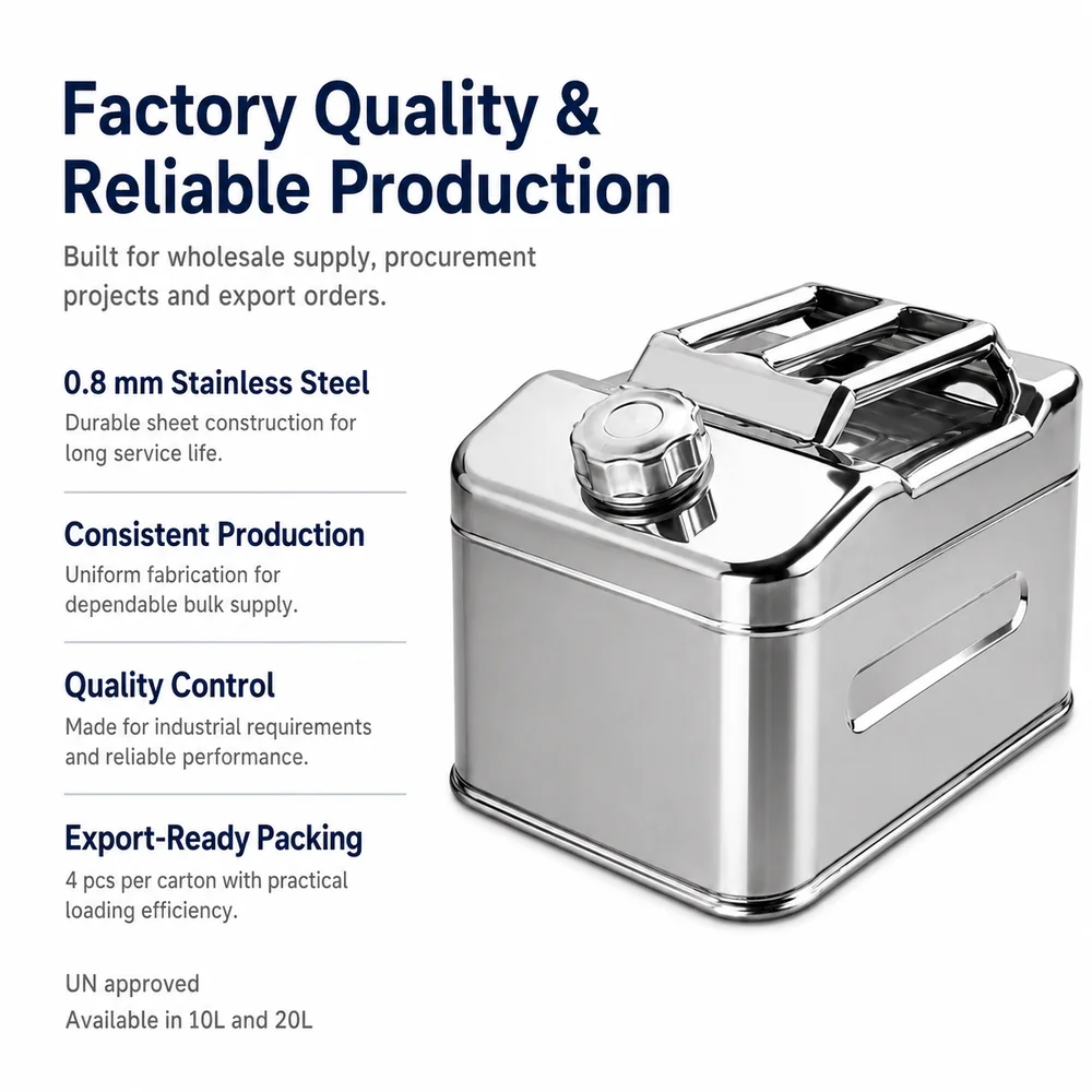 Stainless NATO Can — 10L / 20L — view 7