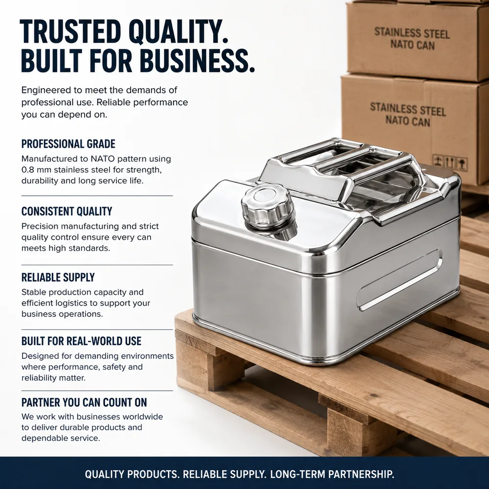 Stainless NATO Can — 10L / 20L — view 8