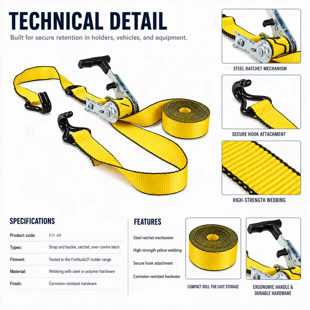 Tie-Downs & Retention Straps — view 4