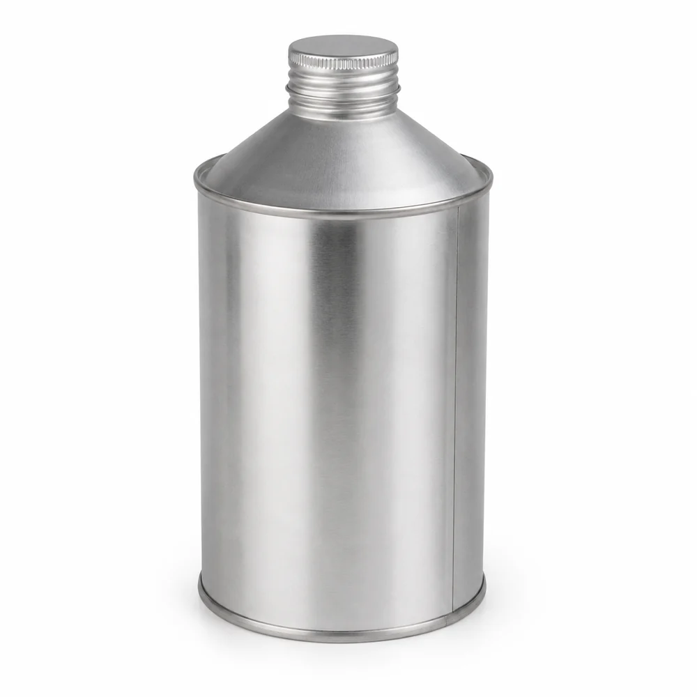 Dauber, Brush-in-Cap & Cone Top Tin Cans — view 4