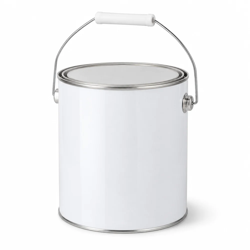 Round Metal Tin Can, 50ml to 6L — view 2